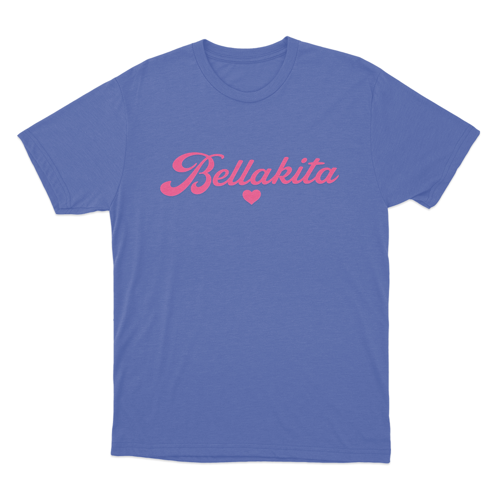 Bellakita Unisex T Shirt Blue Bellakita Unisex T Shirt Blue
