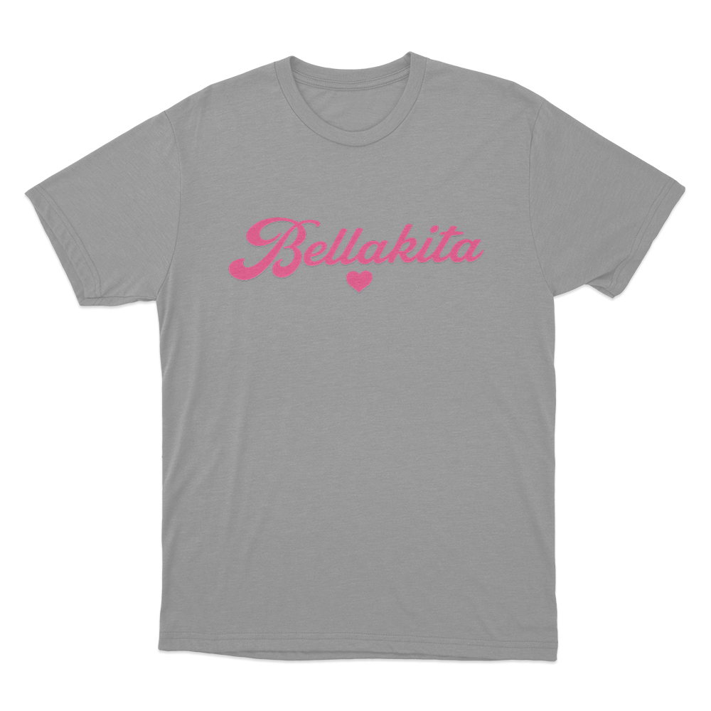 Bellakita Unisex T Shirt Grey Bellakita Unisex T Shirt Grey