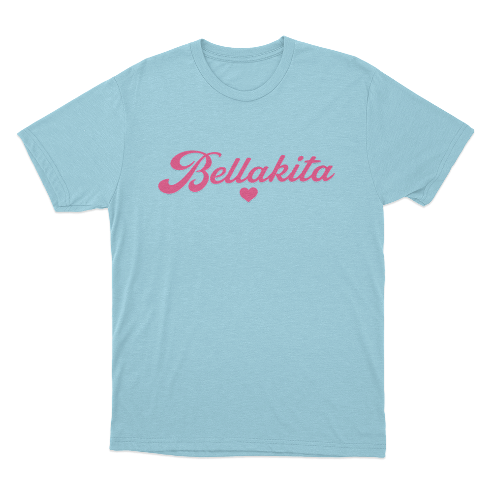 Bellakita Unisex T Shirt Sky Blue Bellakita Unisex T Shirt Sky Blue