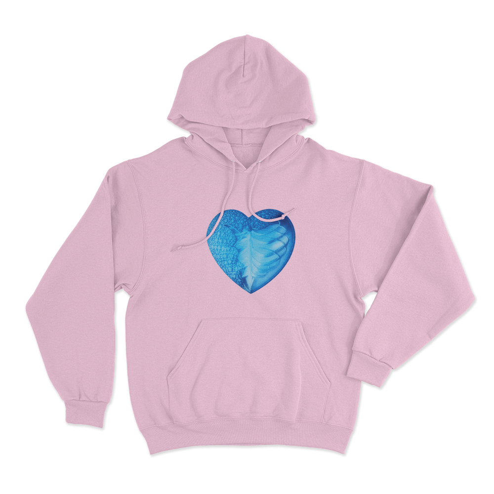 Infinite Heart Unisex Hoodie Pink Infinite Heart Unisex Hoodie Pink
