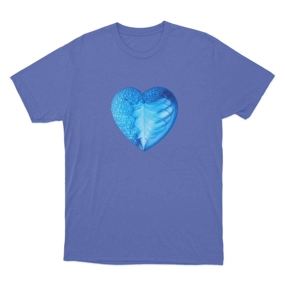 Infinite Heart Unisex T Shirt Blue Infinite Heart Unisex T Shirt Blue