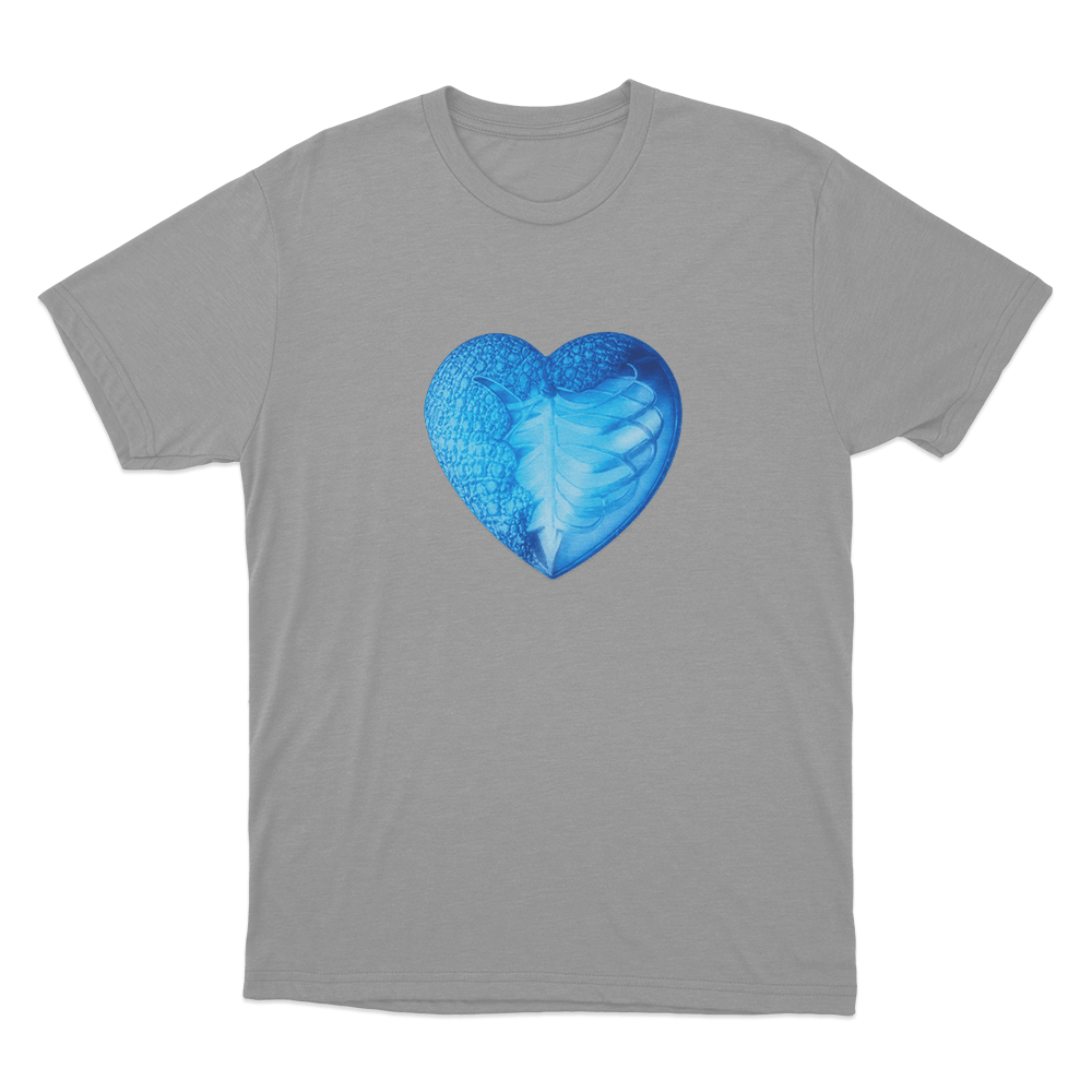 Infinite Heart Unisex T Shirt Grey Infinite Heart Unisex T Shirt Grey