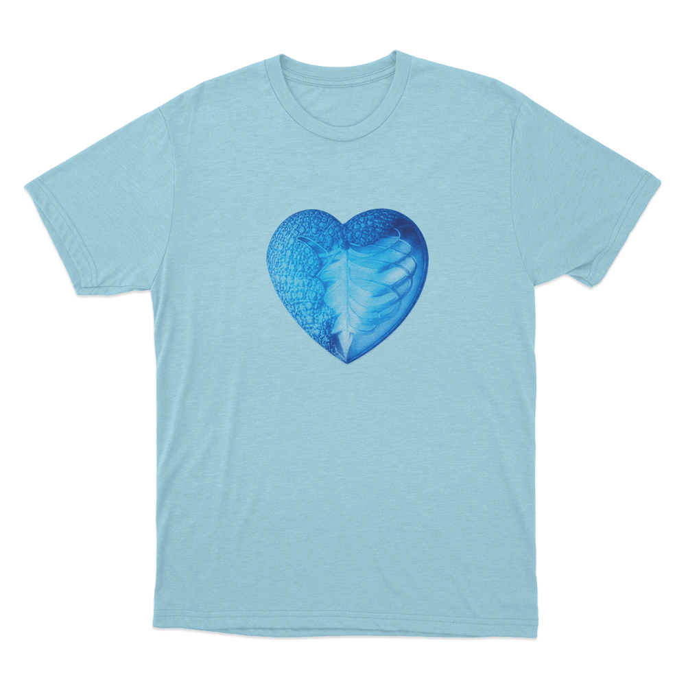 Infinite Heart Unisex T Shirt Sky Blue Infinite Heart Unisex T Shirt Sky Blue