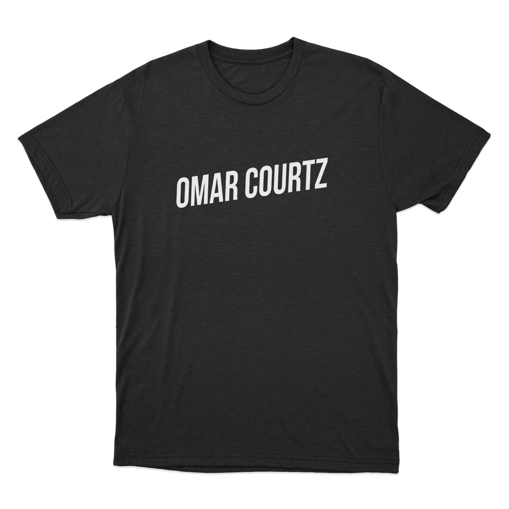 Omar Courtz Logo Unisex T Shirt Black Omar Courtz Logo Unisex T Shirt Black