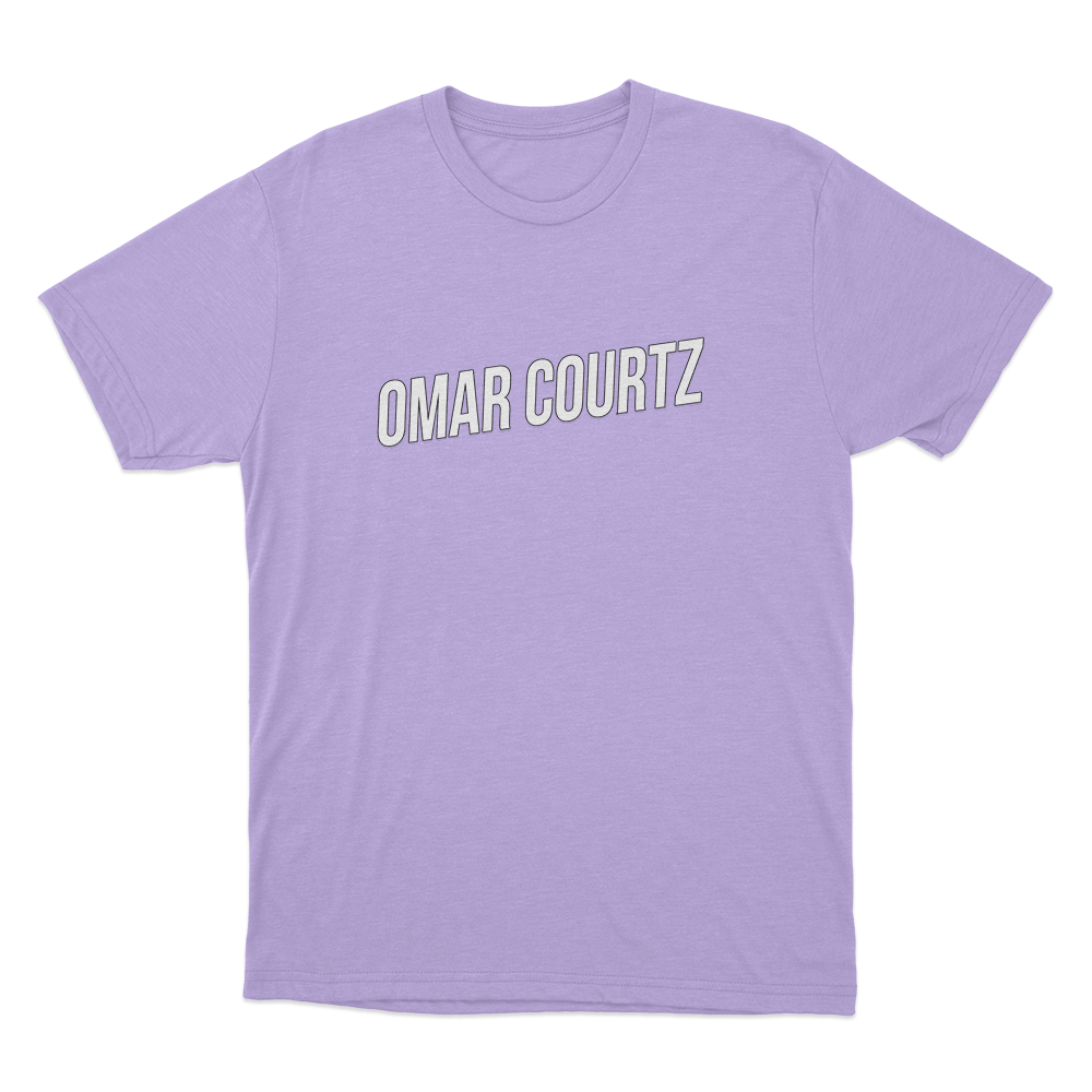 Omar Courtz Logo Unisex T Shirt Purple Omar Courtz Logo Unisex T Shirt Purple