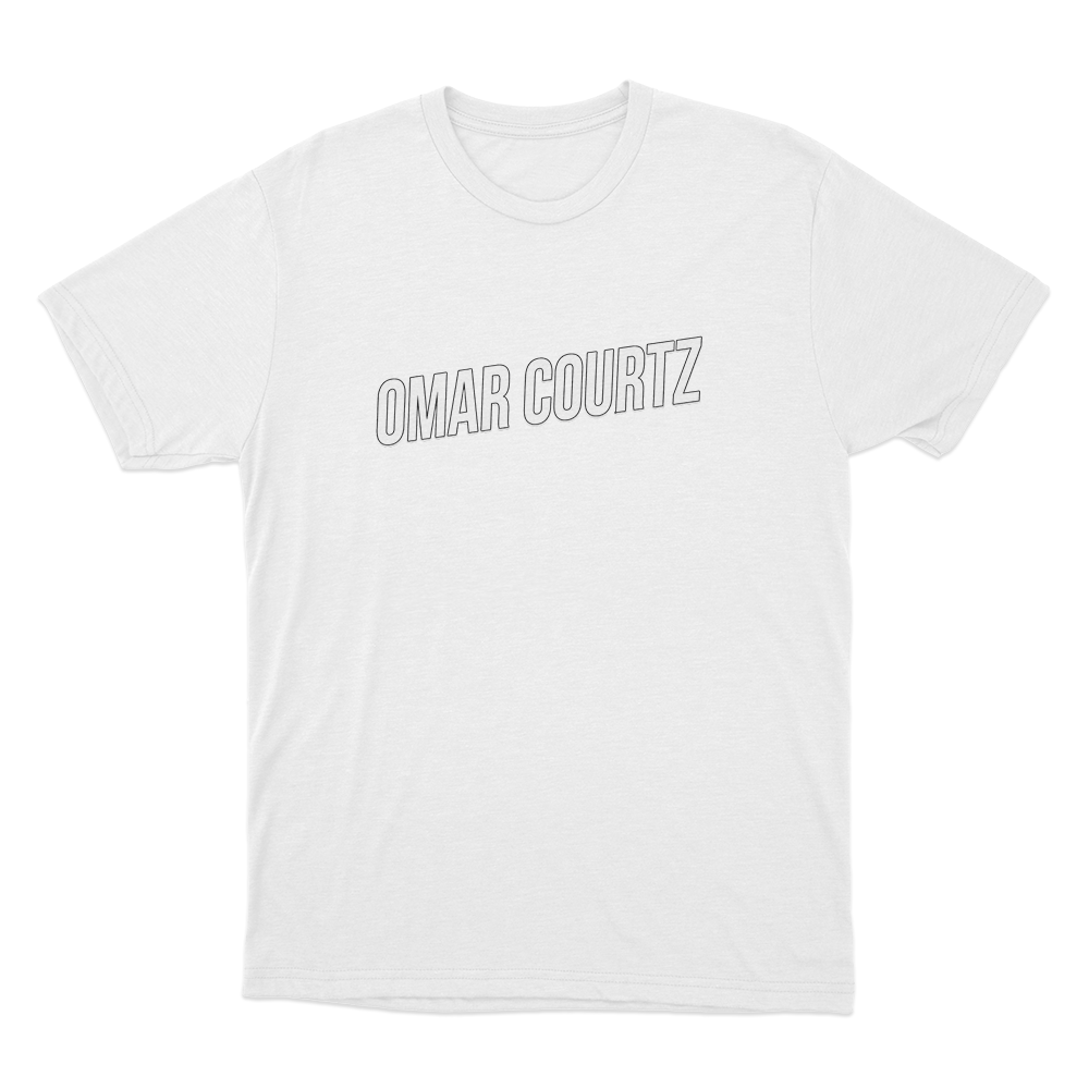 Omar Courtz Logo Unisex T Shirt White Omar Courtz Logo Unisex T Shirt White