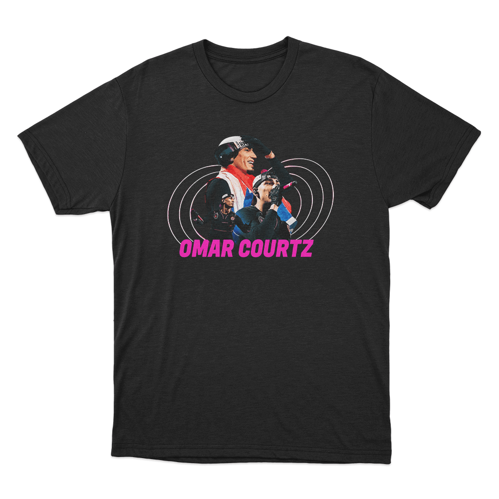 Omar Courtz Portriat Unisex T Shirt Black Omar Courtz Portriat Unisex T Shirt Black
