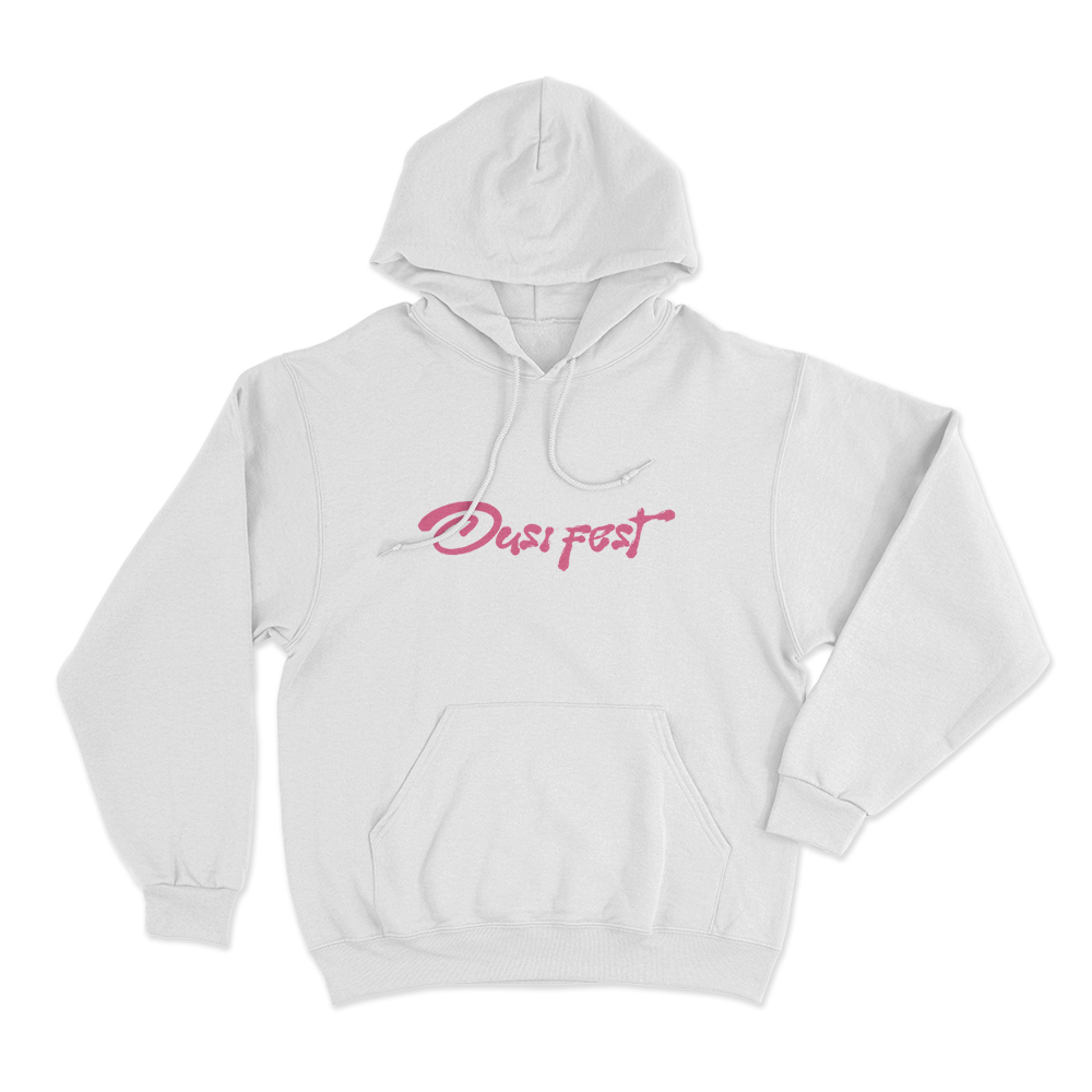 Ousi Fest Unisex Hoodie White Ousi Fest Unisex Hoodie White