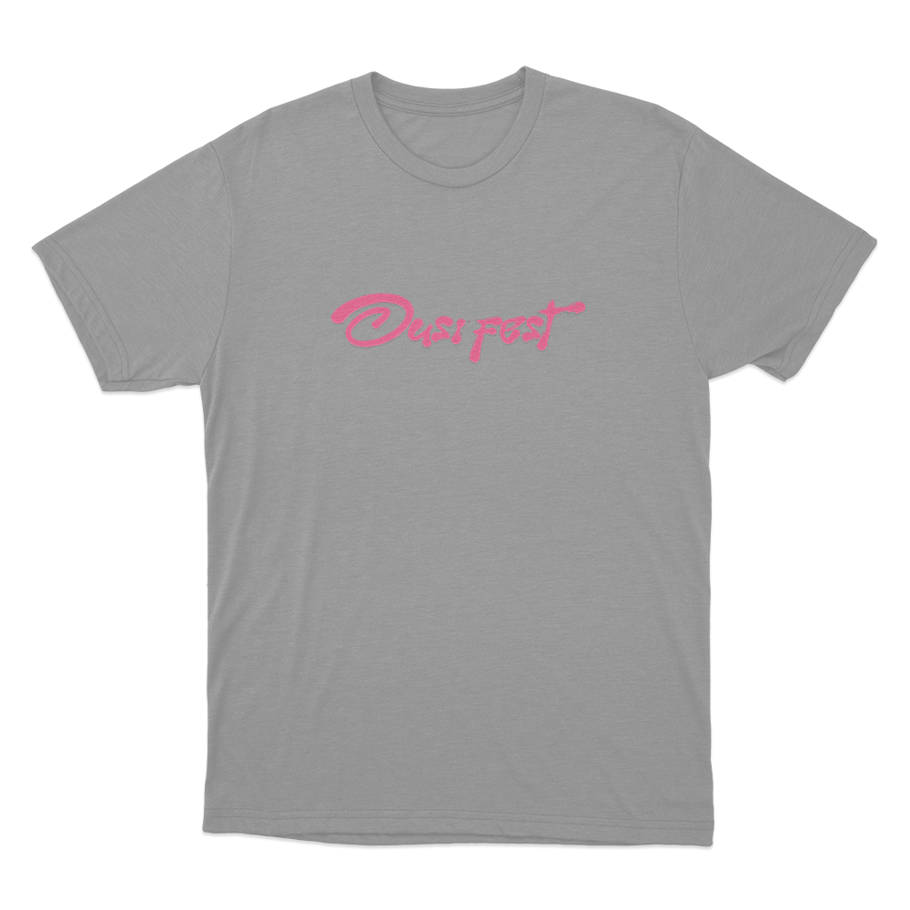 Ousi Fest Unisex T Shirt Grey Ousi Fest Unisex T Shirt Grey