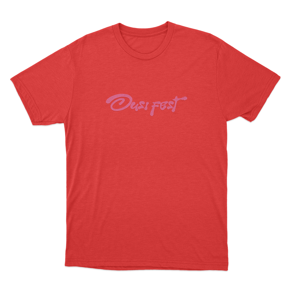 Ousi Fest Unisex T Shirt Red Ousi Fest Unisex T Shirt Red