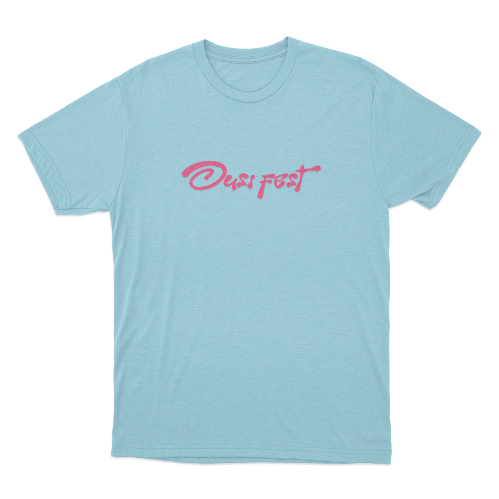 Ousi Fest Unisex T Shirt Sky Blue Ousi Fest Unisex T Shirt Sky Blue