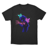 Por Si Manana No Estoy Cartoon Unisex 2 T Shirt Black