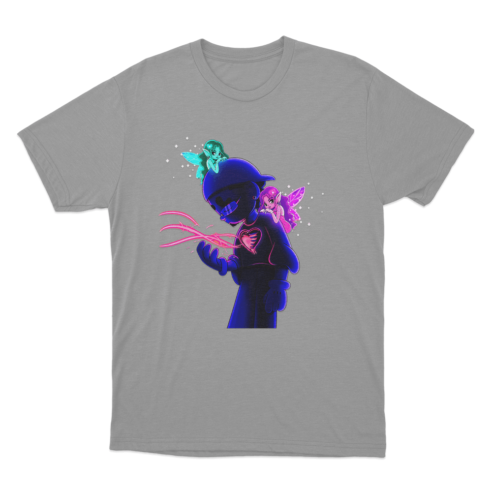 Por Si Mañana No Estoy Cartoon Unisex (2) T Shirt Grey Por Si Manana No Estoy Cartoon Unisex 2 T Shirt Grey