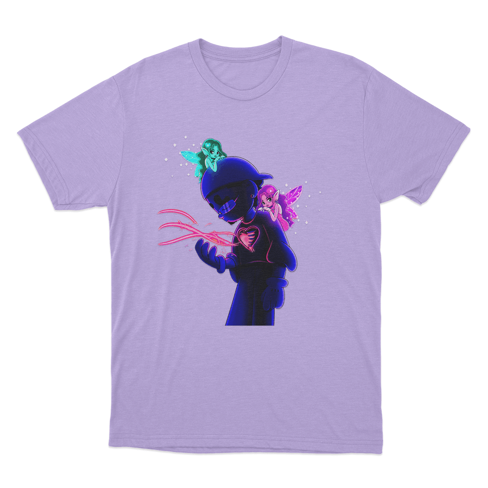 Por Si Mañana No Estoy Cartoon Unisex (2) T Shirt Purple Por Si Manana No Estoy Cartoon Unisex 2 T Shirt Purple