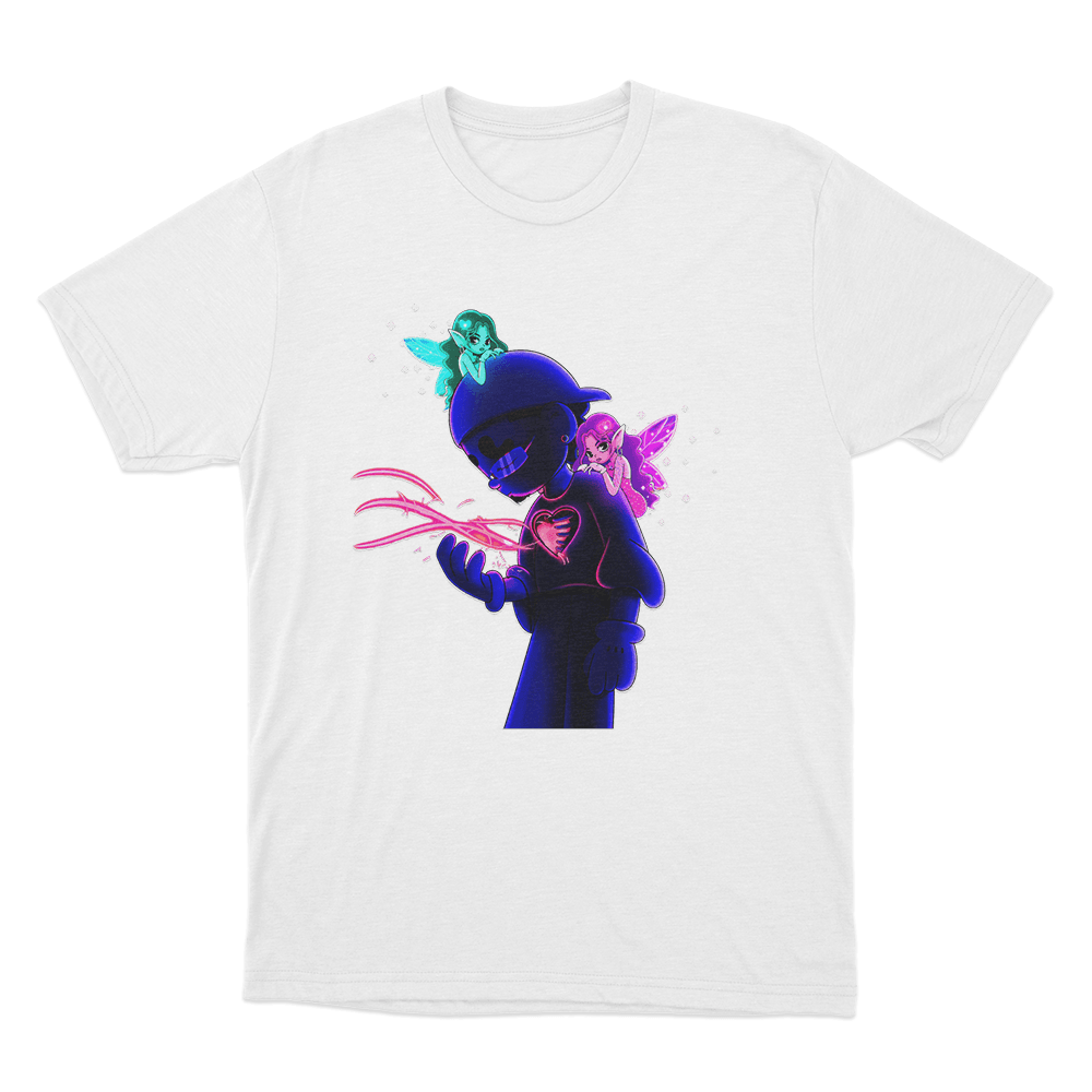Por Si Mañana No Estoy Cartoon Unisex (2) T Shirt White Por Si Manana No Estoy Cartoon Unisex 2 T Shirt White