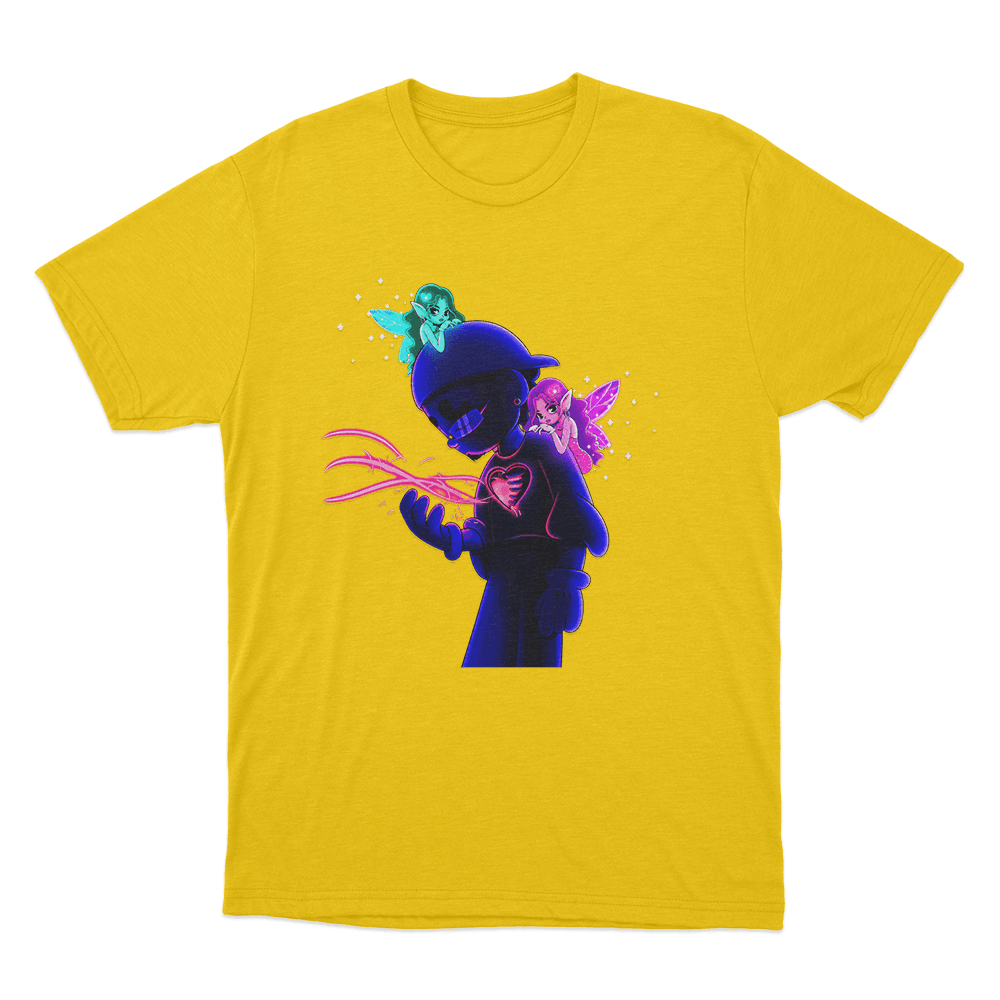 Por Si Mañana No Estoy Cartoon Unisex (2) T Shirt Yellow Por Si Manana No Estoy Cartoon Unisex 2 T Shirt Yellow