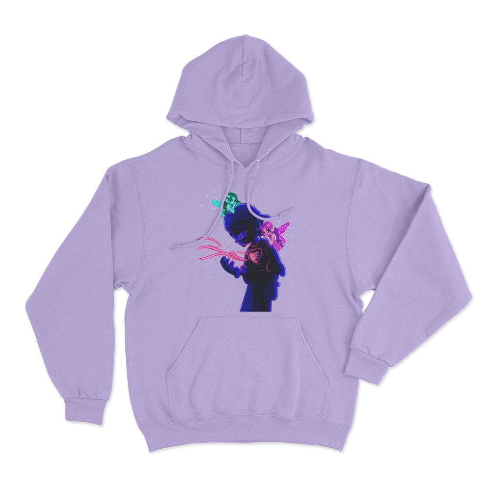 Por Si Mañana No Estoy Cartoon Unisex Hoodie Purple Por Si Manana No Estoy Cartoon Unisex Hoodie Purple