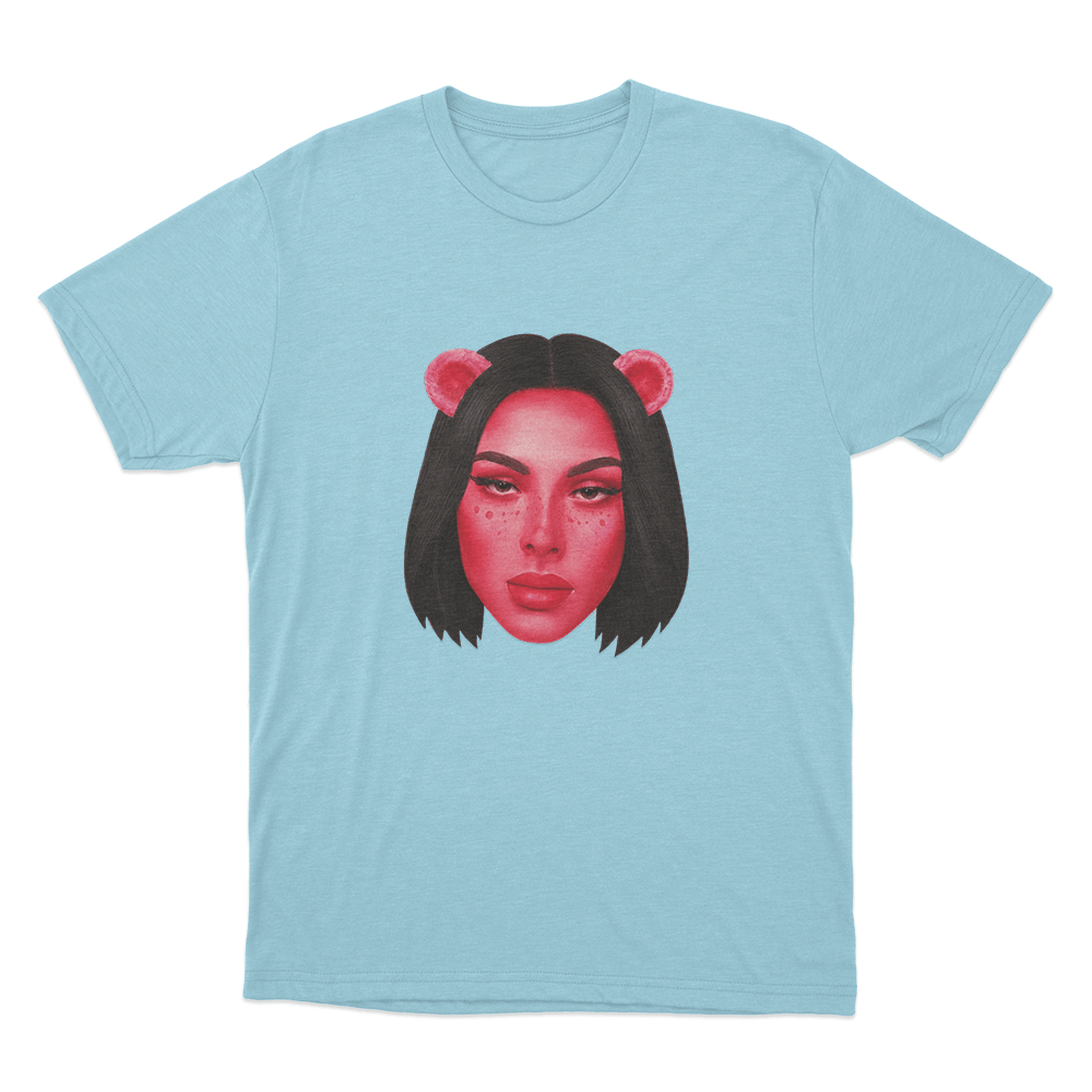 Primera Musa Cover Unisex T Shirt Sky Blue Primera Musa Cover Unisex T Shirt Sky Blue