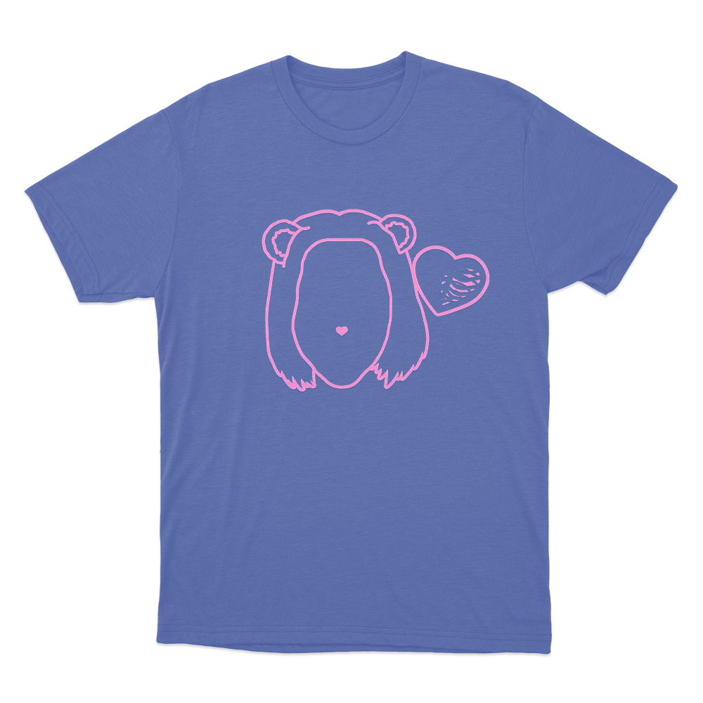Primera Musa Heart Unisex T Shirt Blue Primera Musa Heart Unisex T Shirt Blue
