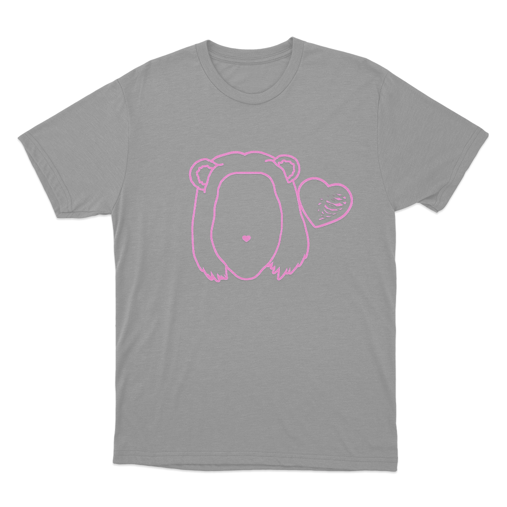 Primera Musa Heart Unisex T Shirt Grey Primera Musa Heart Unisex T Shirt Grey