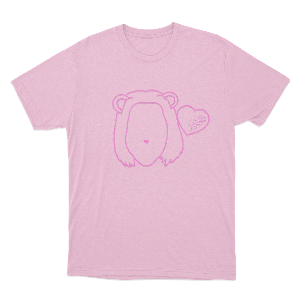Primera Musa Heart Unisex T Shirt Pink Primera Musa Heart Unisex T Shirt Pink