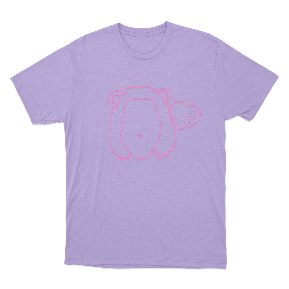 Primera Musa Heart Unisex T Shirt Purple Primera Musa Heart Unisex T Shirt Purple